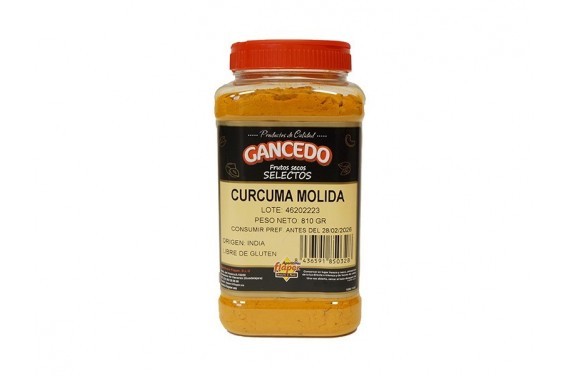 CURCUMA MOLIDA BT 810 GR
