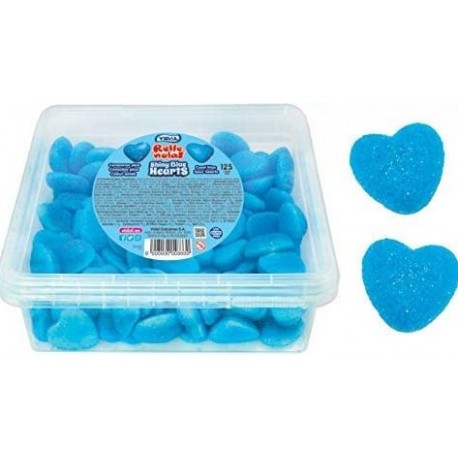 CORAZONES FRAMBUESA SHINY BLUE 150 UND VIDAL