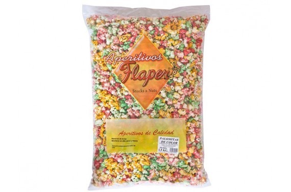 PALOMITAS DE COLOR BL. 1,5 KG