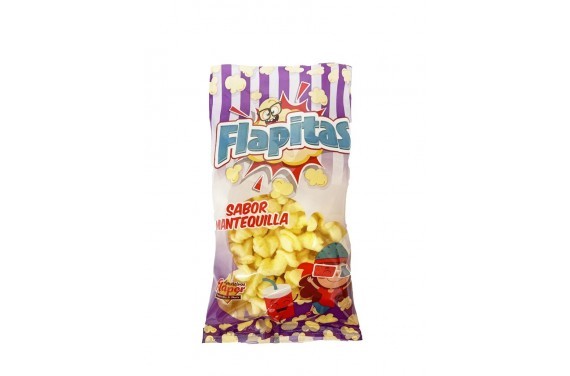 SNACK FLAPITAS DE MANTEQUILLA (PALOMITAS) BL. 50 GR
