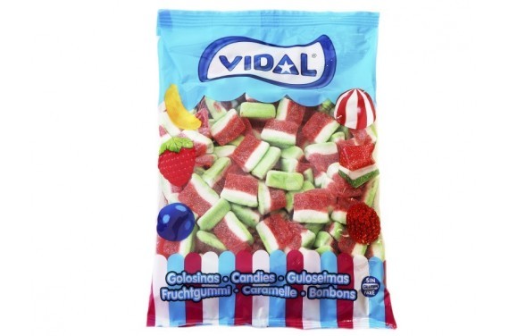 TAJADAS SANDIA AZ. BL. 1KG. VIDAL