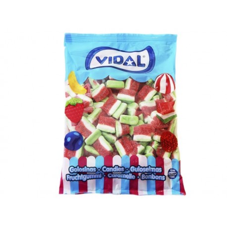 TAJADAS SANDIA AZ. BL. 1KG. VIDAL