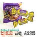 TOFFE 6 SABORES  400 GR. AGRUCONF