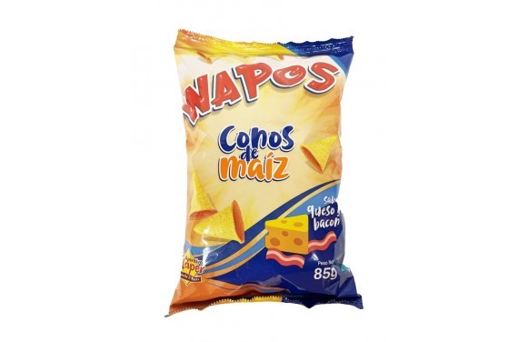 WAPOS (KONOS DE MAIZ) CJ. 12 BL X 85 GR