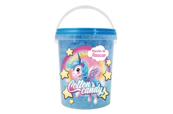 ALGODON DE AZUCAR AZUL 40 GR 1 UNIDAD. MD