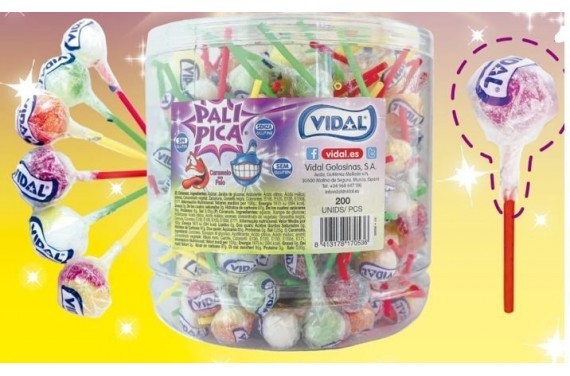 PALI PICA ENVUELTO 200 UND VIDAL