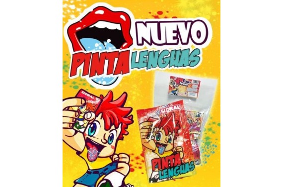 SOBRES FUNNY ACID PINTALENGUAS 150U. SIDRAL