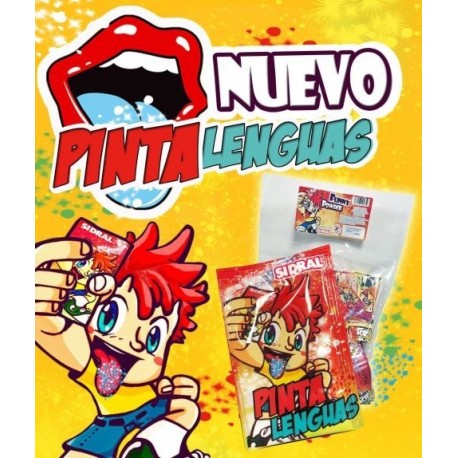 SOBRES FUNNY ACID PINTALENGUAS 150U. SIDRAL