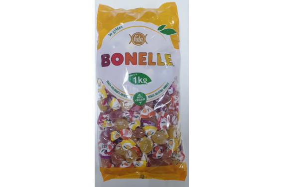 CARAMELO DE FRUTA -LE BONELLE- BL.1 KG. CFV