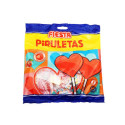 PIRULETA CORAZON CEREZA. BL. 7 UN. FIESTA