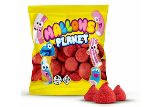 TOP MALLOW ROJO BOLSA 500 G TOP CANDY