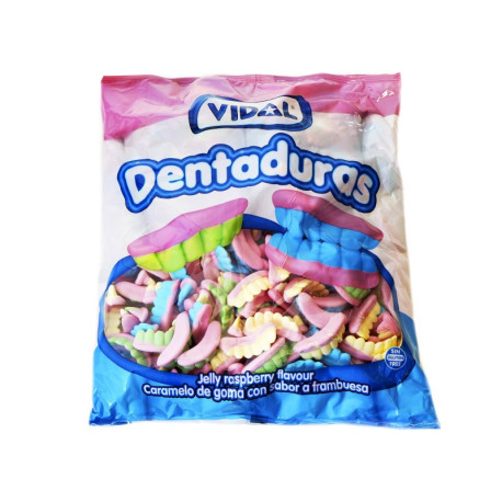 DENTADURAS COLOR FOAM BL. 250 UND. VIDAL