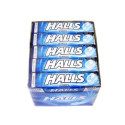 HALLS EUCALIPTO MENTOLADO SIN AZUCAR 20 UND.