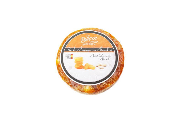 PAN DE ALBARICOQUE CON ALMENDRAS 250 GR.