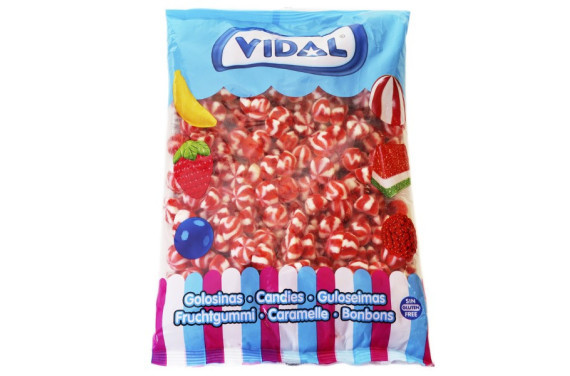 MINI BESOS TWIST BR- 1 KG. VIDAL