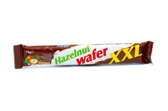 AVELLANA WAFER XXL 24 U. X 70 GR.