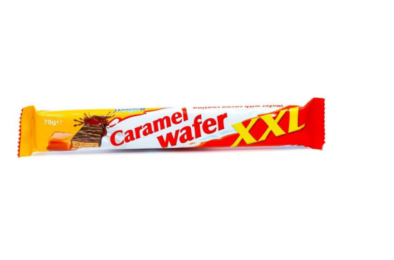 CARAMEL WAFER XXL 24 U. X 70 GR.