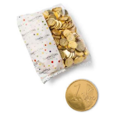 MONEDAS 36MM LECHE BL  200 UND NADAL