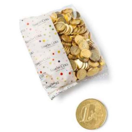 MONEDAS 28MM LECHE  BL 300 UND NADAL