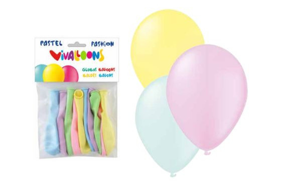 BOLSA 10 GLS PASTEL SURTIDO CLARO PERSAN