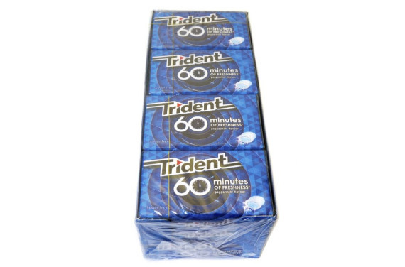 TRIDENT 60 MINUTOS MENTA 16X20GR.