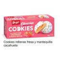 COOKIES RELLE. FRESA Y MANTEQ. DE CACAH. 128 GR D.A.