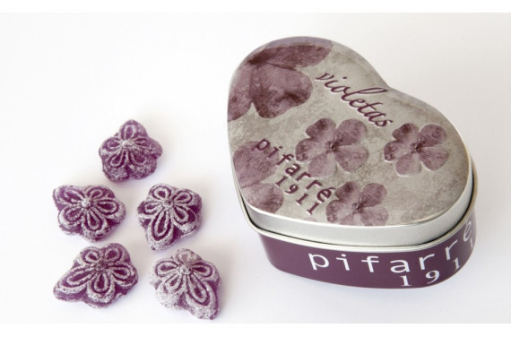 LATA CORAZON VIOLETA 60 GR PIFARRE
