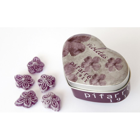 LATA CORAZON VIOLETA 60 GR PIFARRE