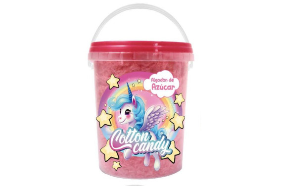 ALGODON DE AZUCAR ROSA 40 GR 1 UNIDAD. MD
