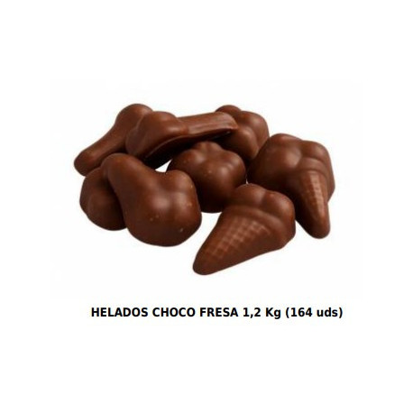 HELADOS CHOCO FRESA 1,2 KG (164 UNIDS)