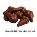 HELADOS CHOCO FRESA 1,2 KG (164 UNIDS)