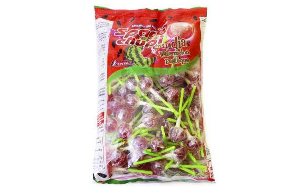 SPACE CHUPI SANDIA 100 UND. INTERVAN