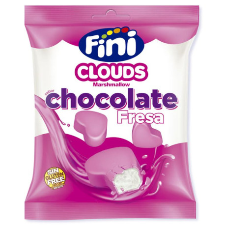 CLOUDS CORAZON CHOCOLATE FRESA 80 GR 1 UND. FINI