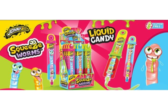 SQUEEZE WORMS 30 UNIDADES JOHNYBEE (D)