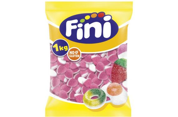 MINI BESOS FRESA 1 KG FINI