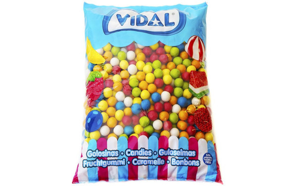 BOLAS CHICLE 28MM 2 KG VIDAL