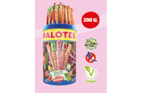 BOTE EXPOSITOR PALOTES SURTIDOS 200 UND DAMEL