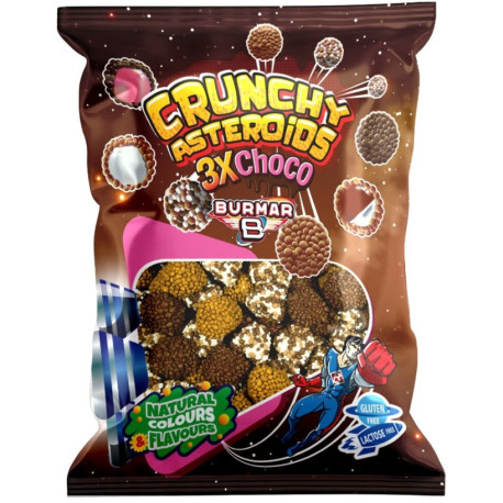 CRUNCHY ASTEROIDS 3 X CHOCO BOLSA DE 1KG. (B)