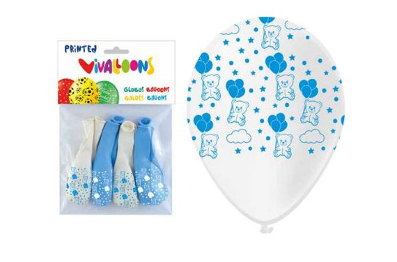 BOLSA 8 GLS AZUL Y BLANCO  “OSITOS” T/A PERSAN