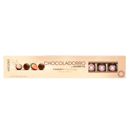 CHOCOLADORRO STRAWBERRY Y WINE 100 GR