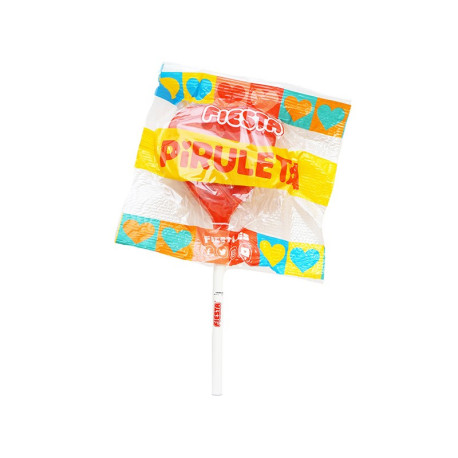 MEGA PIRULETA CORAZON CEREZA. 17 UN. FIESTA