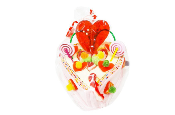 TARTA CORAZON PEQUEÑO 1 UND. DA