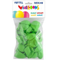 GLOBOS PASTEL VERDE PISTAC 50 UND. ROYAL ART.43310