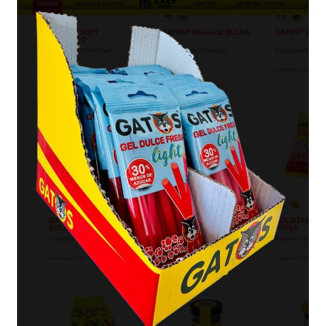 GATOS LIGHT FRESA BOLSA 76 GR. SAET