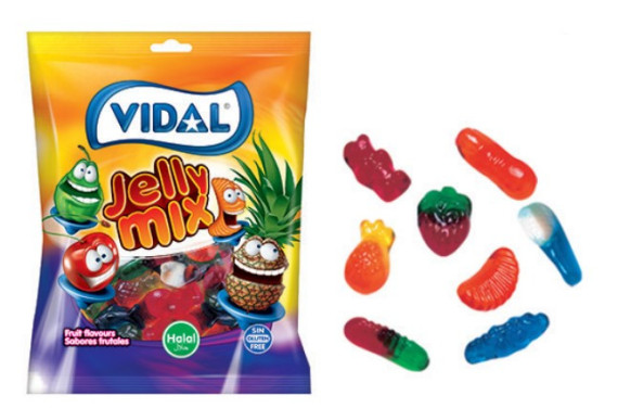 JELLY MIX BL 90 GR. HALAL VIDAL