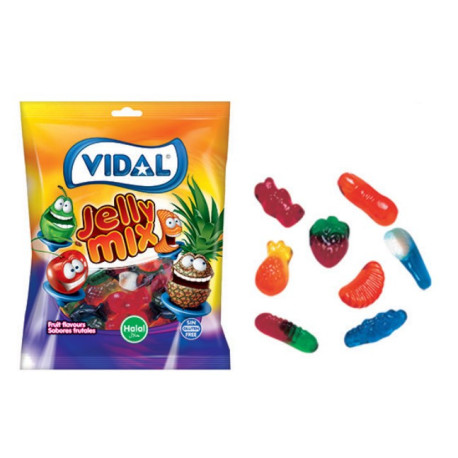 JELLY MIX BL 90 GR. HALAL VIDAL