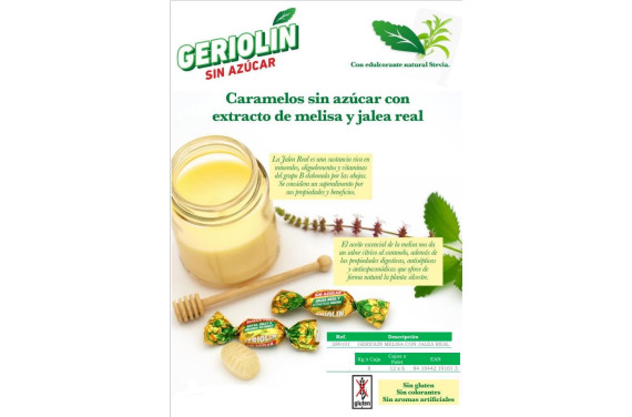 GERIOLIN MELISA CON JALEA REAL S/AZ 1 KG