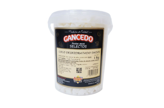 COCO DESHIDRATADO DADOS BT. 1 KG