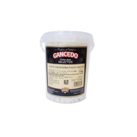 COCO DESHIDRATADO DADOS BT. 1 KG