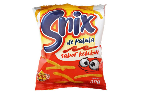 SNIX (BARRITAS PEQUEÑAS KETCHUP) BL 110  GR SM
